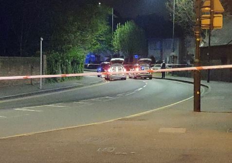  A man was stabbed in Morden Road, South West London, at 10pm on Tuesday