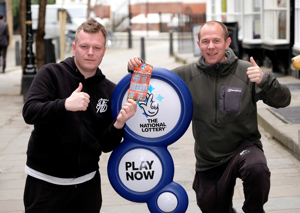  Mark Goodram and Jon-Ross Watson have been denied their £4m scratchcard win over fears it was purchased with a stolen debit card