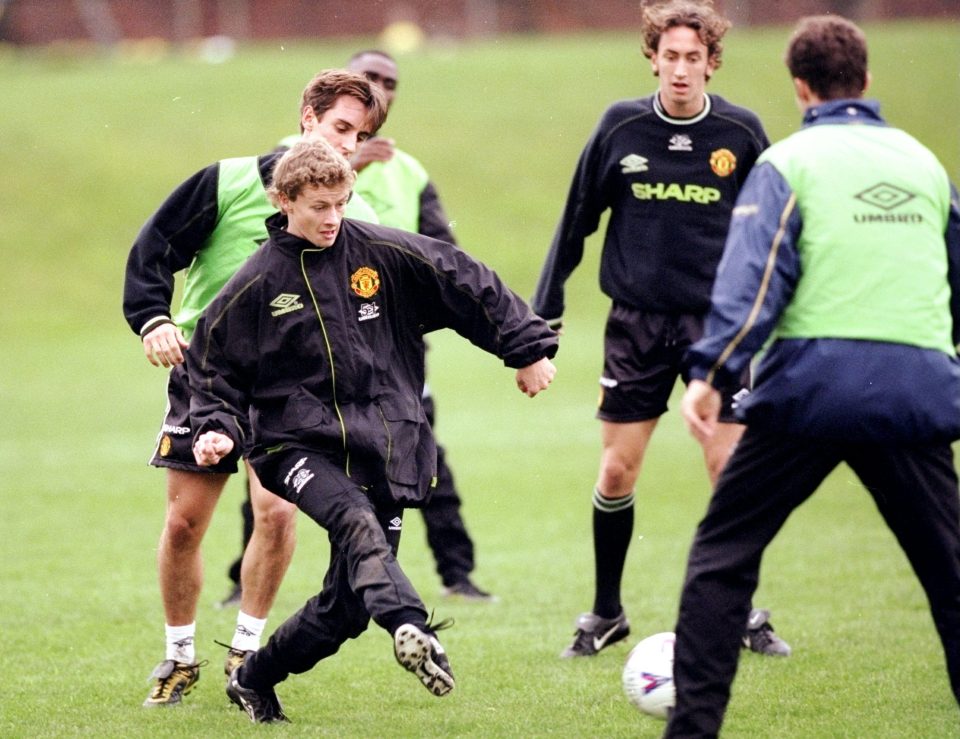  Ole Gunnar Solskjaer himself used to train at The Cliff under Fergie