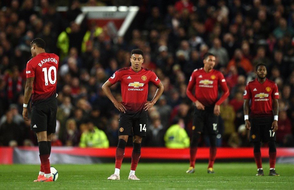 Manchester United were outplayed as they lost 2-0 to Manchester City at Old Trafford