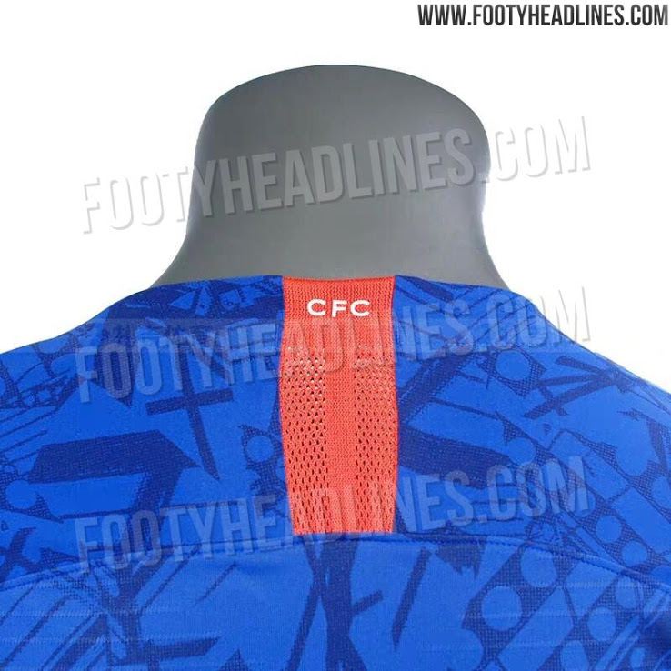 The strip will feature flashes of red, including on the neck and socks