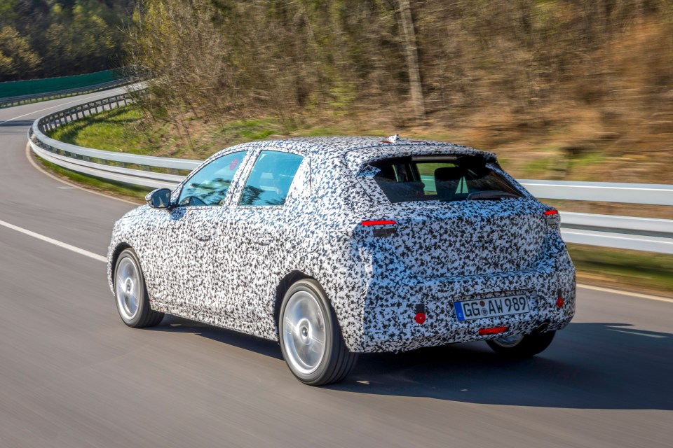  The new model shares the same petrol engines and innards as the new Peugeot 208