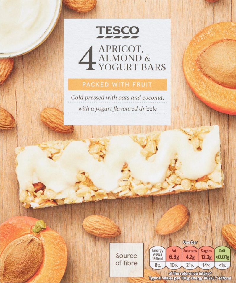  The bars at Tesco are being recalled over salmonella fears