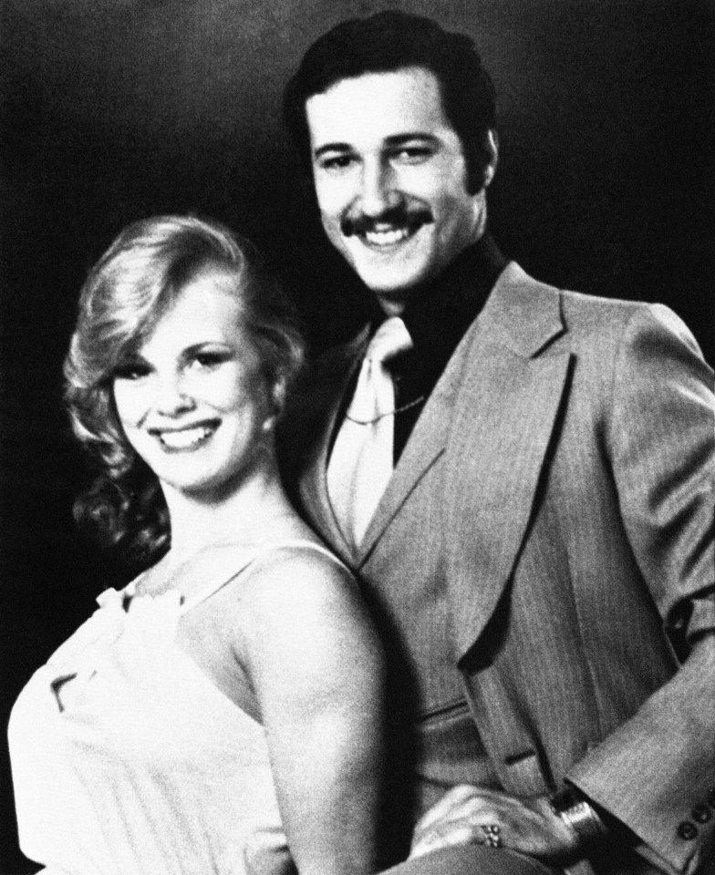  Dorothy Stratten and husband Paul Snider on their wedding day in Las Vegas in 1979