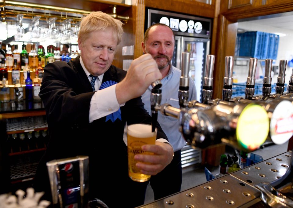  Frontrunner in the Tory leadership race, Boris Johnson, said local Tories were doing a good job