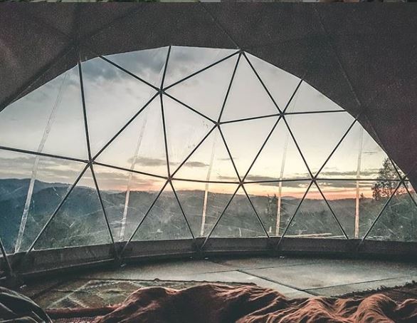  She swapped her modern Manchester life for a simple dome house in the outback