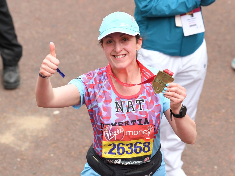  EastEnders' Natalie Cassidy finished in 5 hours 27 minutes