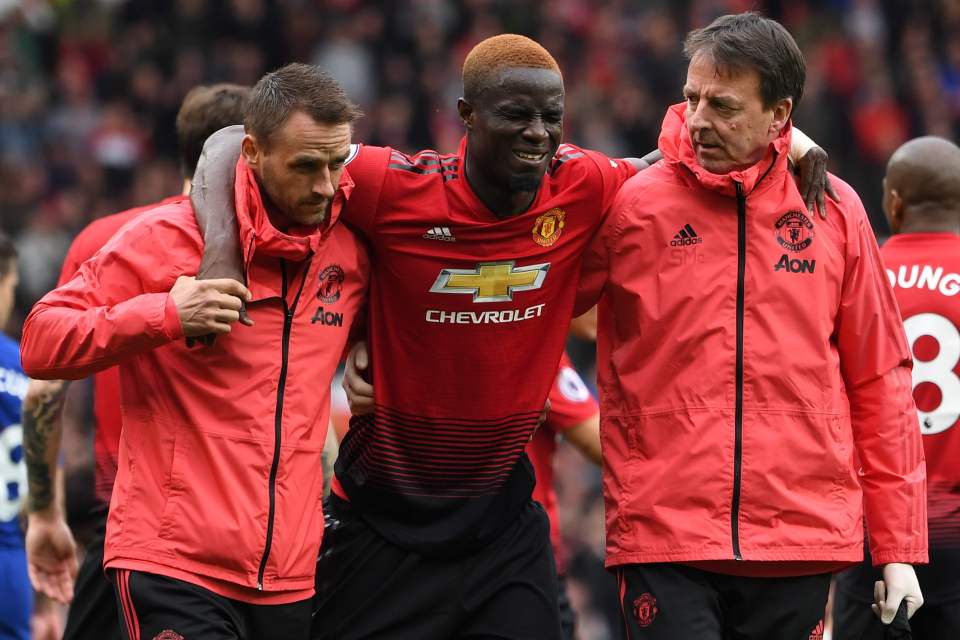  Man Utd fear Eric Bailly has suffered an ACL injury