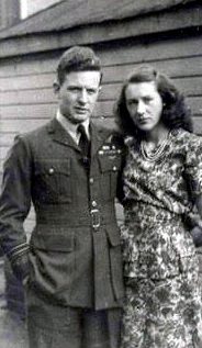  Maxwell alongside his wife Katherine in Belfast in 1948