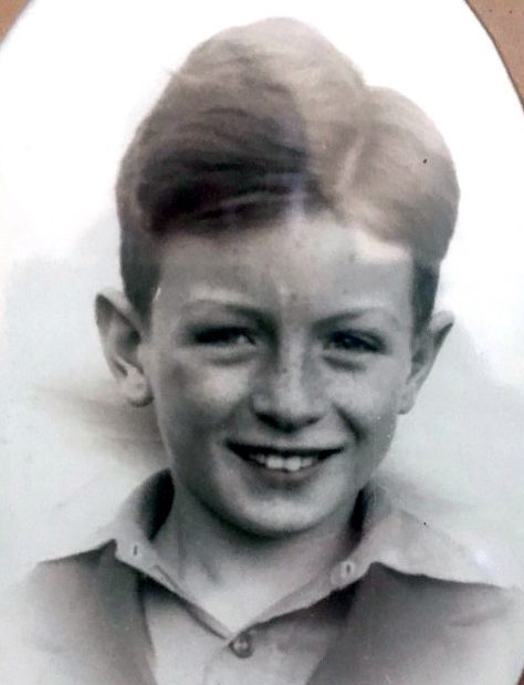  The war hero pictured at the age of 6 in Belfast