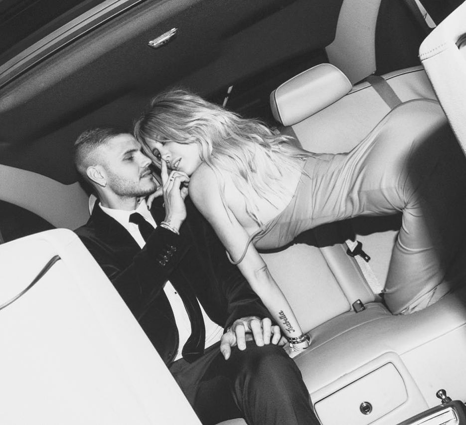  Wanda Nara and Mauro Icardi shared the snaps with their Instagram followers