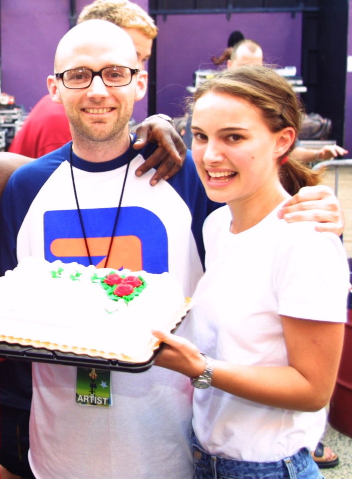  Moby couldn't believe his luck when he was flirting with Natalie Portman in his dressing room