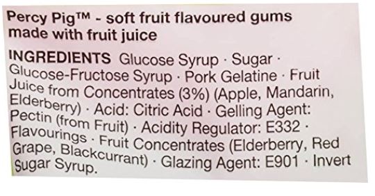  Percy Pigs used to contain pork gelatine - but now they're all vegetarian