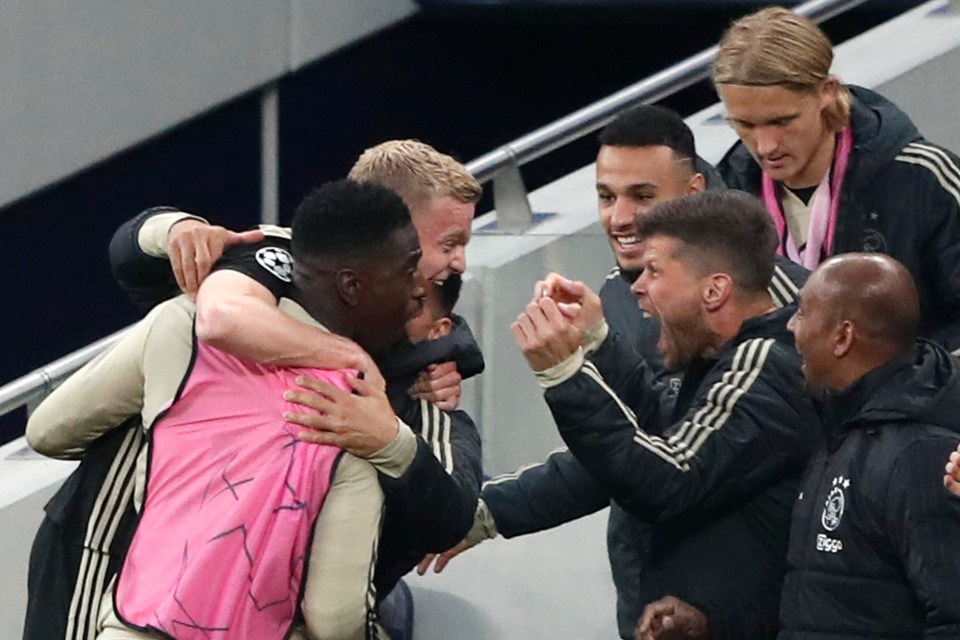  Van de Beek and Ajax had the last laugh in the Euro clash