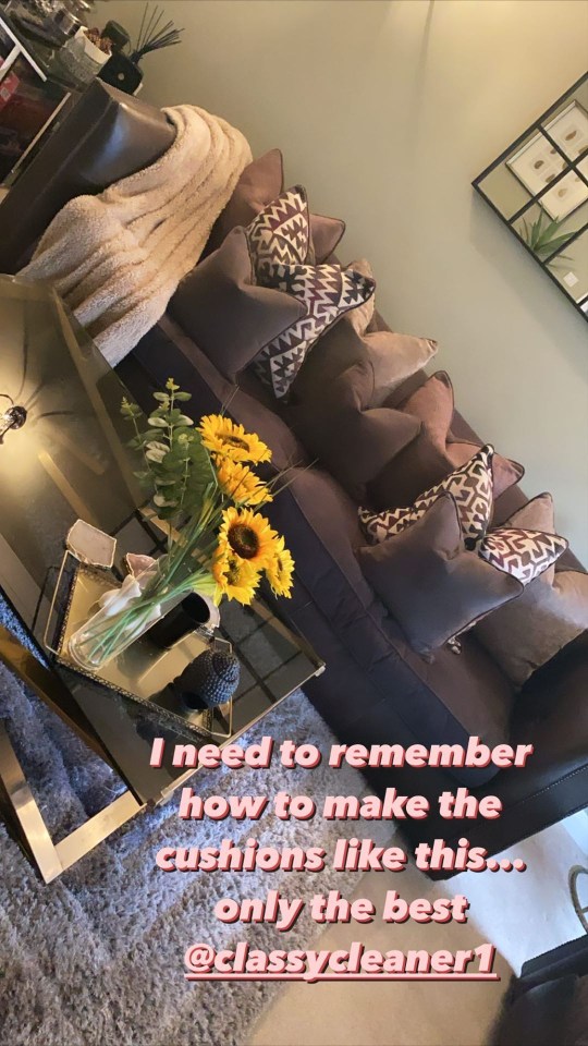 Lucy Fallon shares snaps of her freshly cleaned home