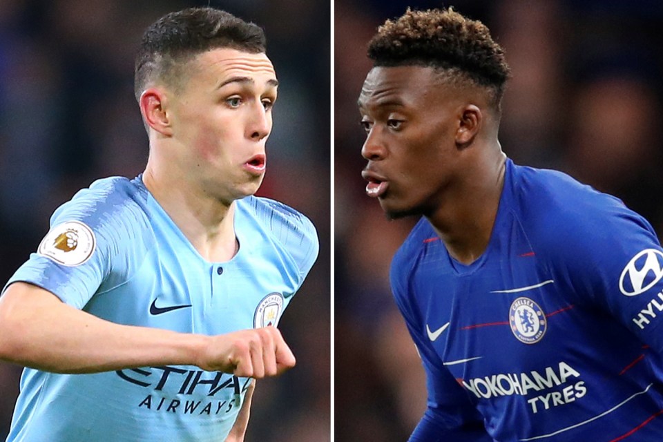  Phil Foden and Callum Hudson-Odoi both made their full Premier League debuts last night