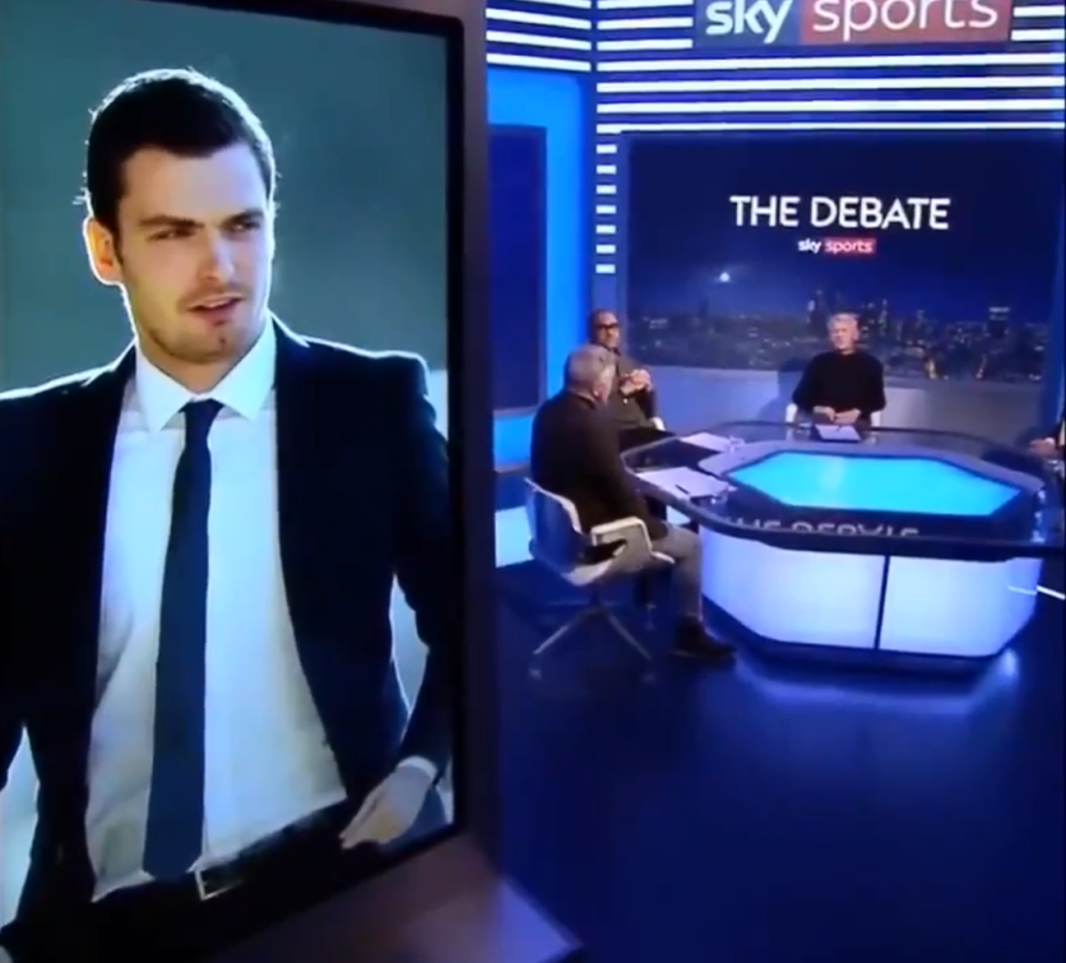  Gordon Strachan was discussing a possible return to football for paedo Adam Johnson on Sky Sports