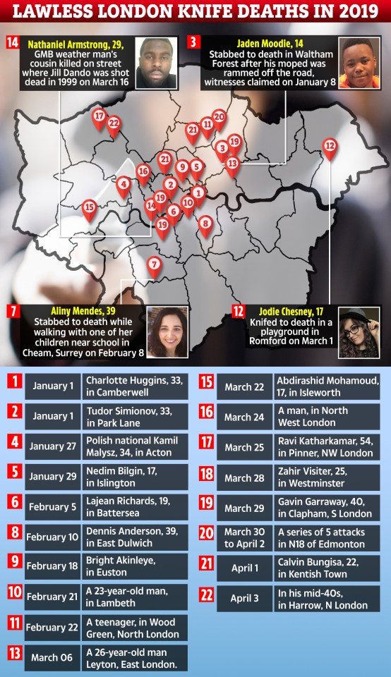 Our map shows nowhere is safe to live in London