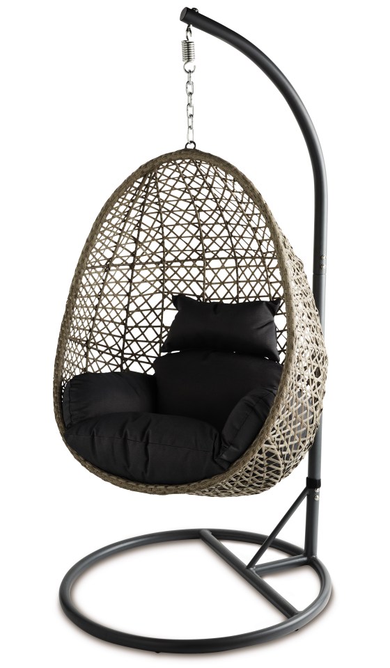  Aldi will be releasing a second garden furniture range, that will include this egg chair, from April 28