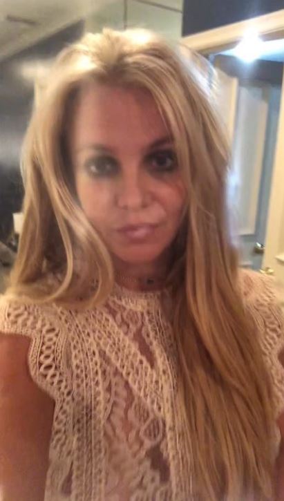  Britney shared a video on Instagram to address the rumours surrounding her wellbeing