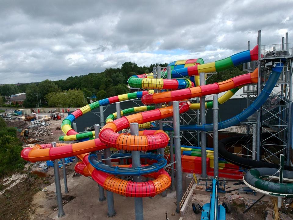  Waterworld's new rides is set to debut this week