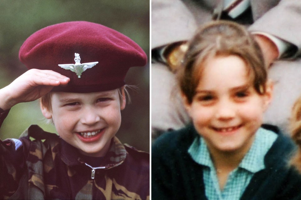  According to a royal biographer Kate Middleton first set her eyes on Prince William when they were both in primary school but they didn't meet until uni