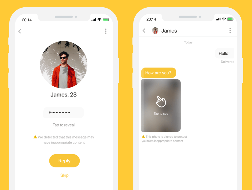  Bumble has a tool to protect you from unsolicited nudes