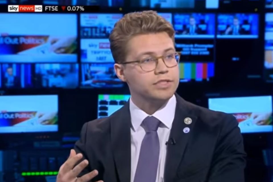  Robin Boardman appeared on Sky to outline Extinction Rebellion's 'demands' before storming off