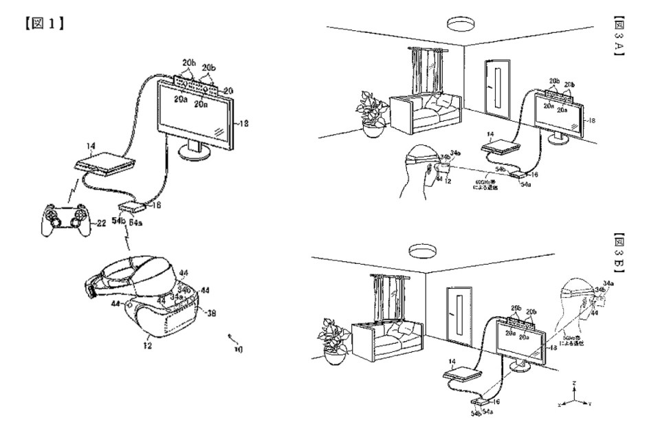  Sony has also patented new technology related to wireless VR headsets