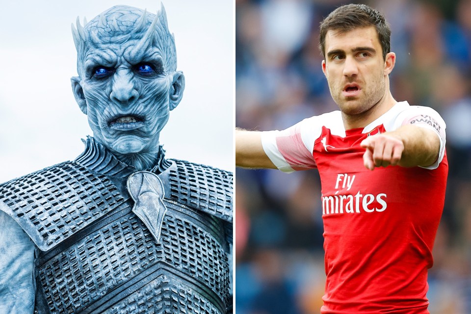 Arsenal fans compared their players to Game of Thrones' Army of the Dead after their abject defeat at Leicester