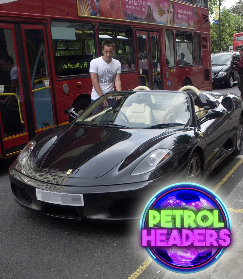  John Terry boasts a stellar Ferrari car collection