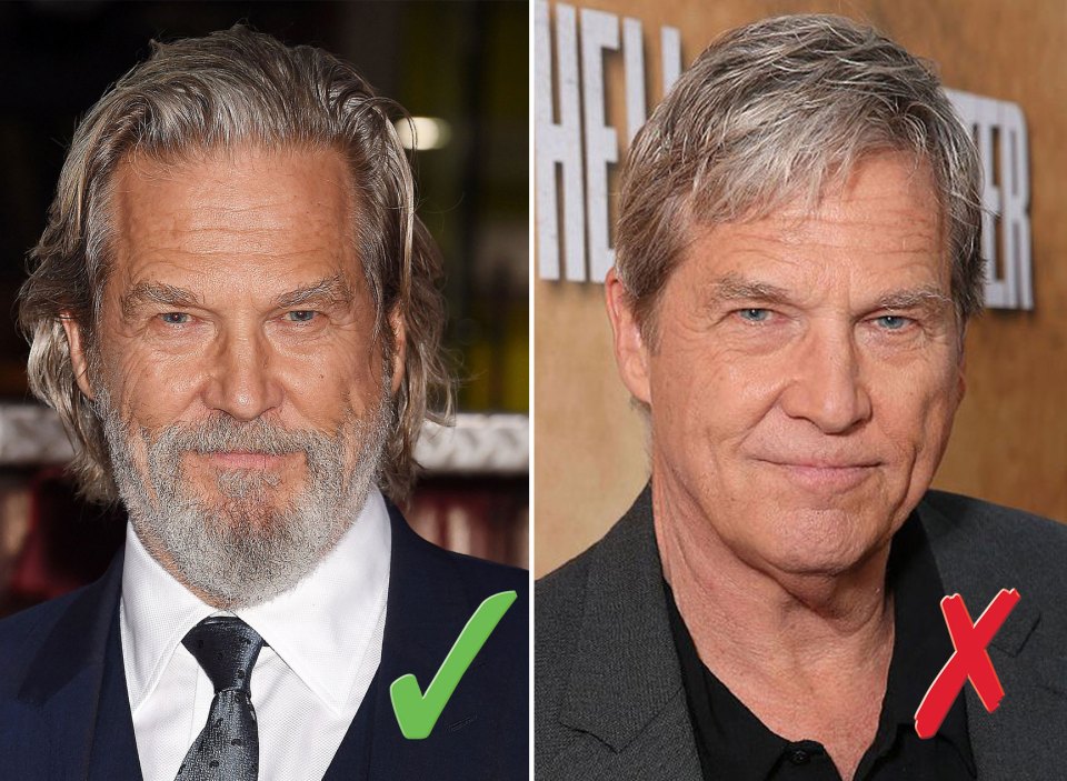  Jeff Bridges still looks better with facial hair 21 years later