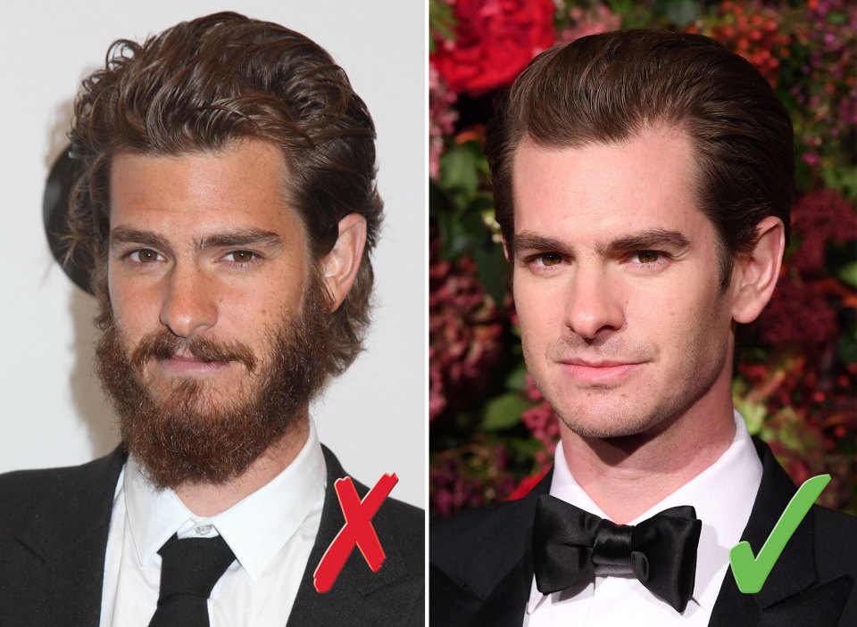  Andrew Garfield looks undeniably better with a clean face - and it should stay that way