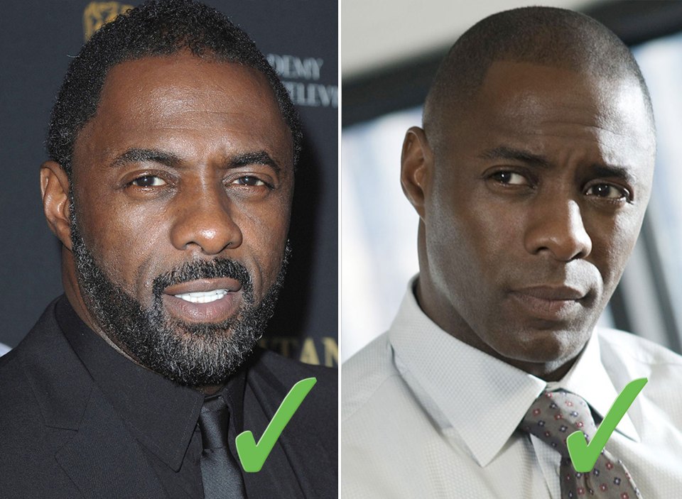  It's hard to choose when you are as hot as Idris Elba - it's win-win