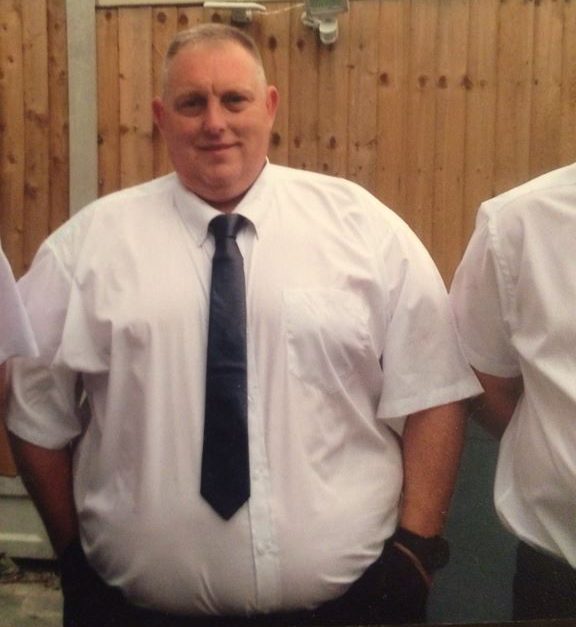  Lee ballooned after his stepdad tragically died aged 47