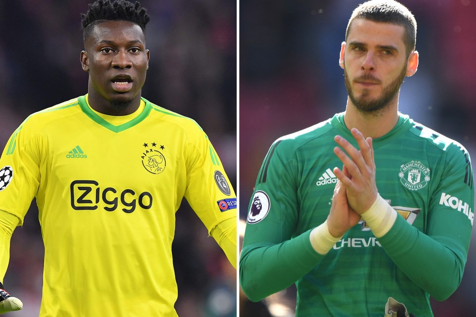  Manchester United have seen a bid for Ajax keeper Andre Onana rejected amid doubts over the future of David De Gea