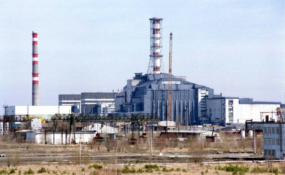  The Chernobyl nuclear power plant is situated near the now-abandoned town of Pripyat