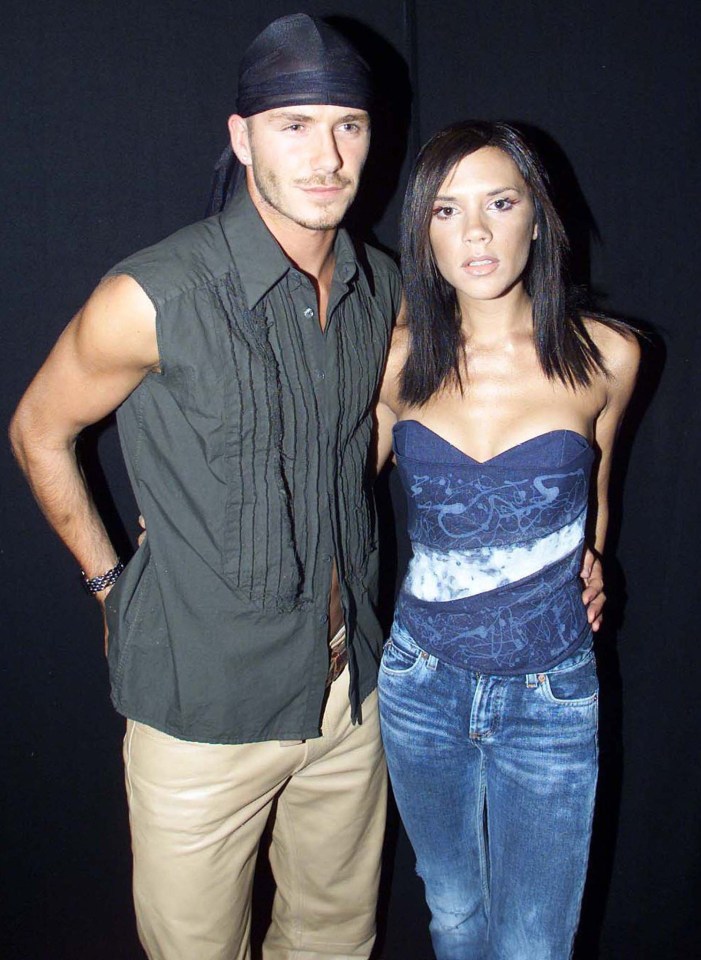 David Beckham pictured with Victoria at the Prince’s Trust benefit concert in Hyde Park in July.