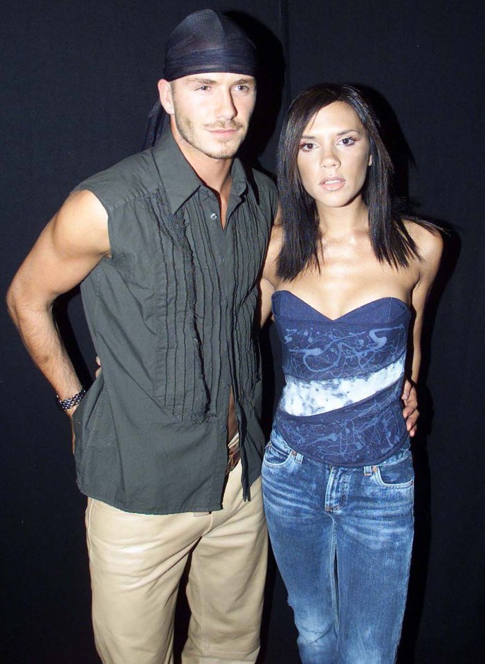  David Beckham pictured with Victoria at the Prince's Trust benefit concert in Hyde Park in July.