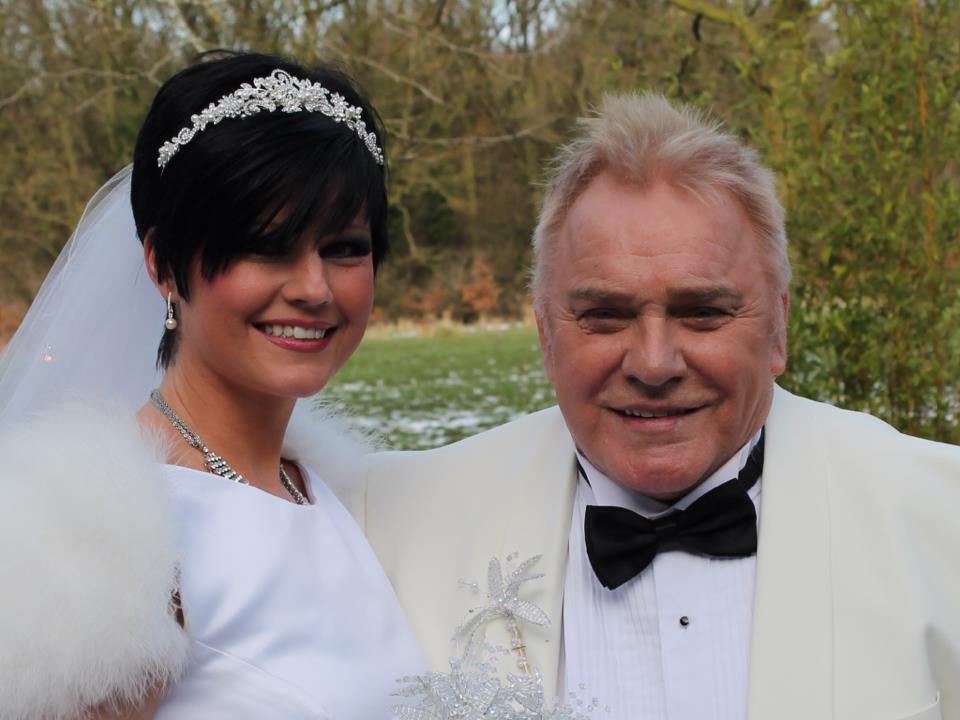  The couple on their wedding day in 2013. They never got divorced as Freddie snubbed Sophie's request to grant her one