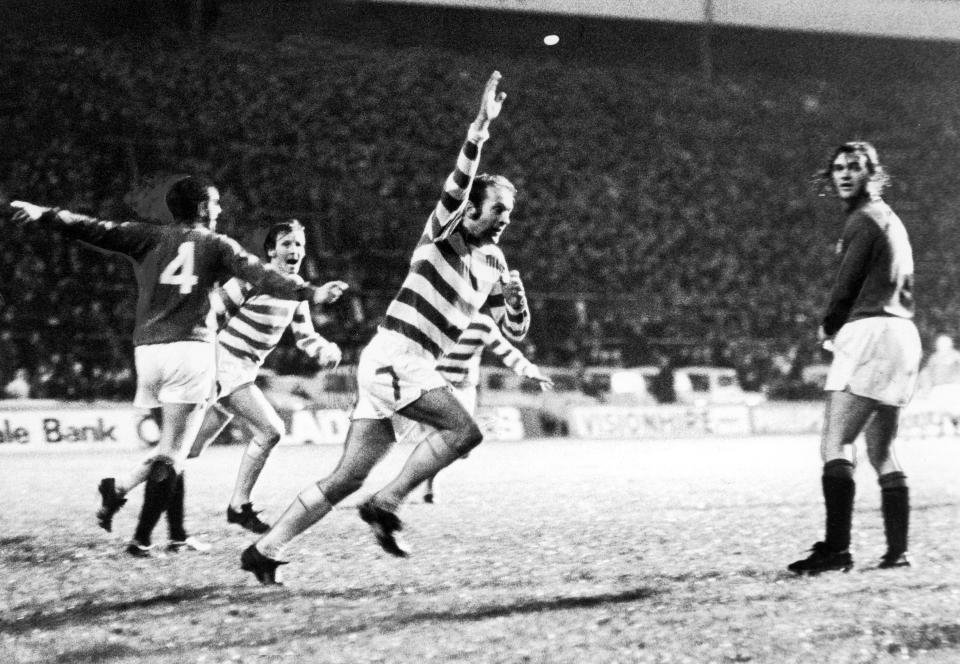  Celtic legend Harry Hood has passed away aged 74