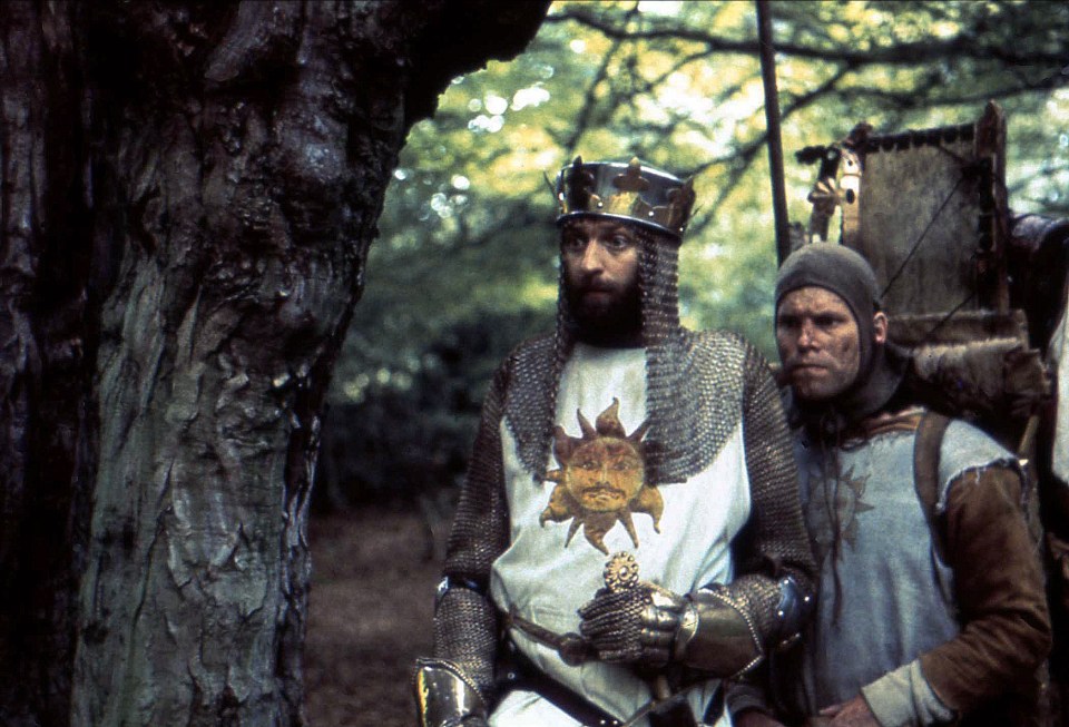  Monty Python and the Holy Grail (1975) is one of the many films that John adores