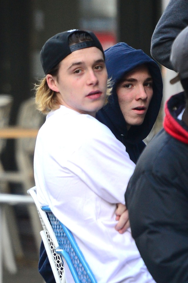  Brooklyn developed a friendship with Rocco Ritchie