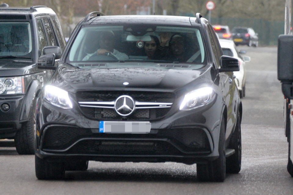  Pogba opted for a sensible Mercedes GLS 4x4 when he came back to United in 2016