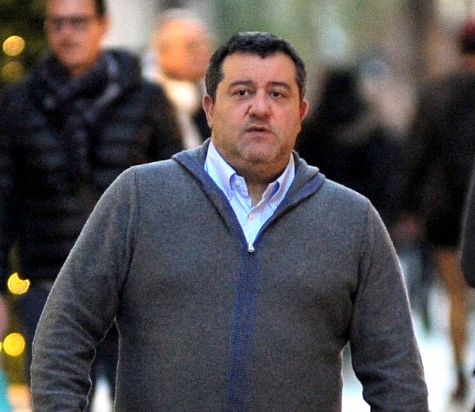  Raiola brokered the deals which saw Paul Pogba, Romelu Lukaku and Zlatan Ibrahimovic move to Old Trafford