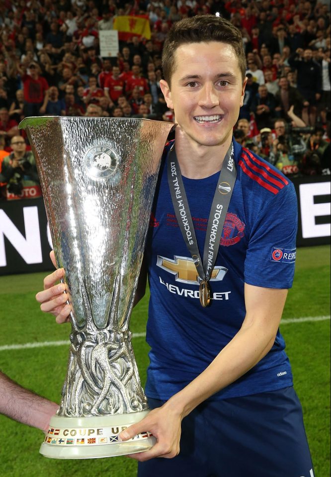  The Spaniard won three major trophies during his time at Old Trafford, including the Europa League in 2017