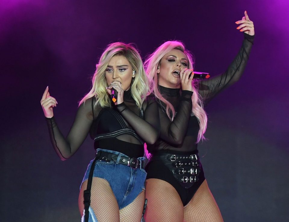  Perrie Edwards and Jesy Nelson are no strangers to a boozy snog