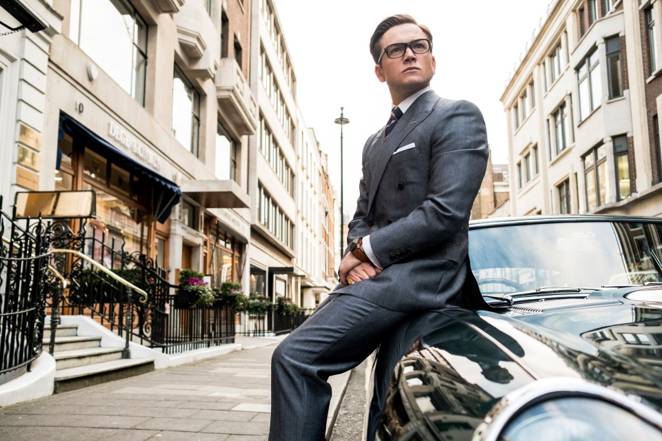  Taron Egerton made his name as a suave spy in the hit film Kingsman