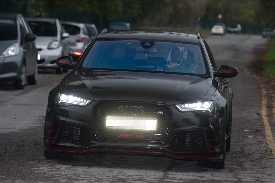  Following in the footsteps of Lionel Messi, Pogba got himself a Audi RS6-R valued at around £105k