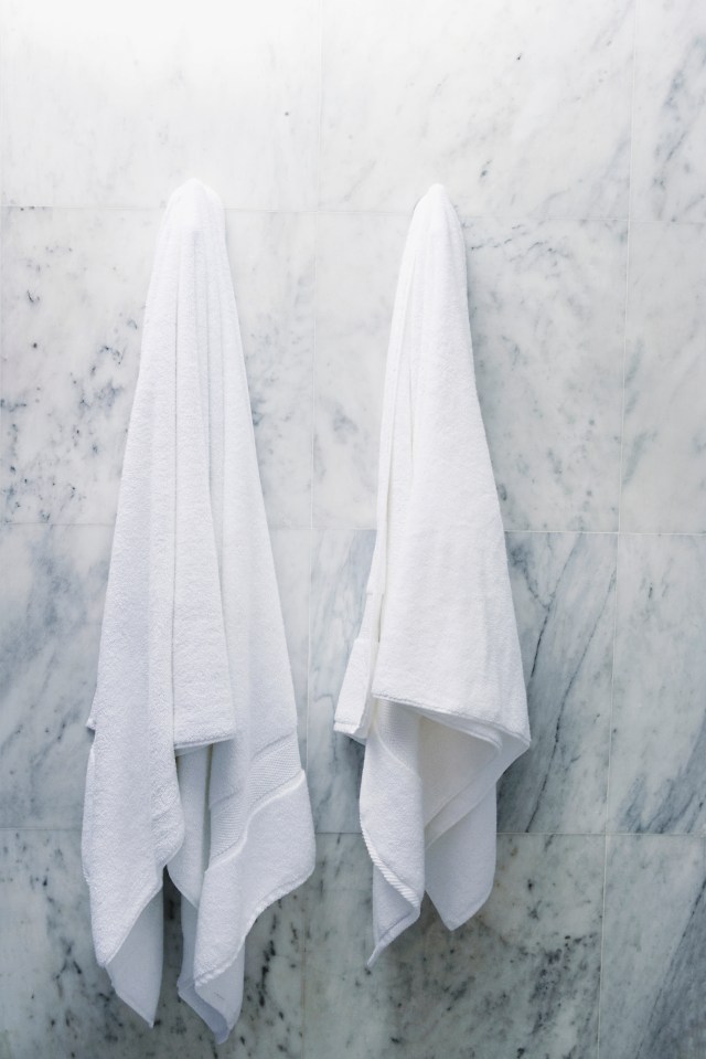 Make sure that your towels dry properly and that you don’t share with others